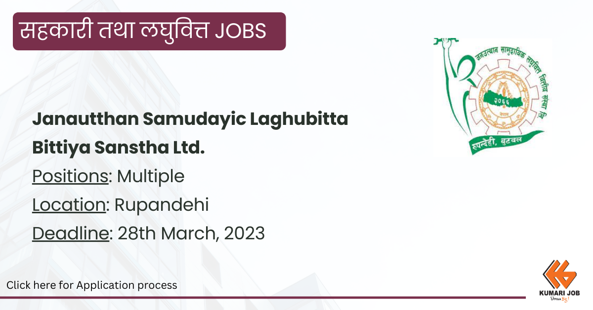 Janautthan Samudayic Laghubitta Bittiya Sanstha Ltd.